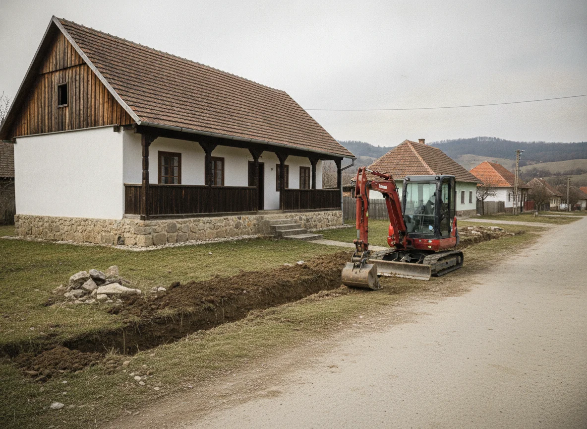 Branșament apă — Baciu