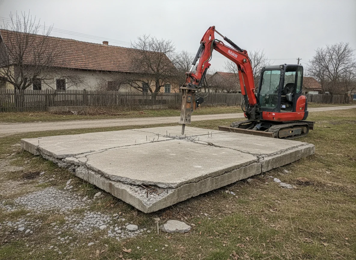 Platformă beton — Chinteni