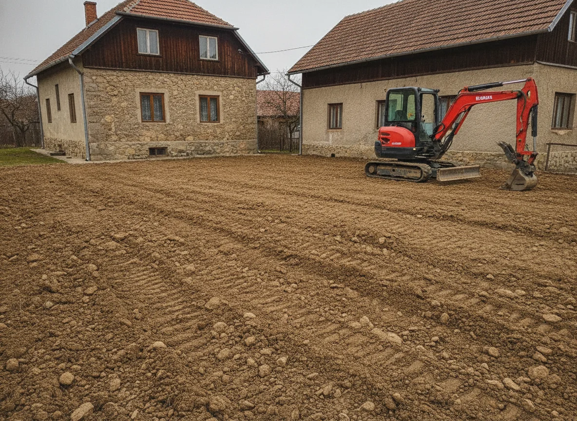 Nivelare curte — Gilău